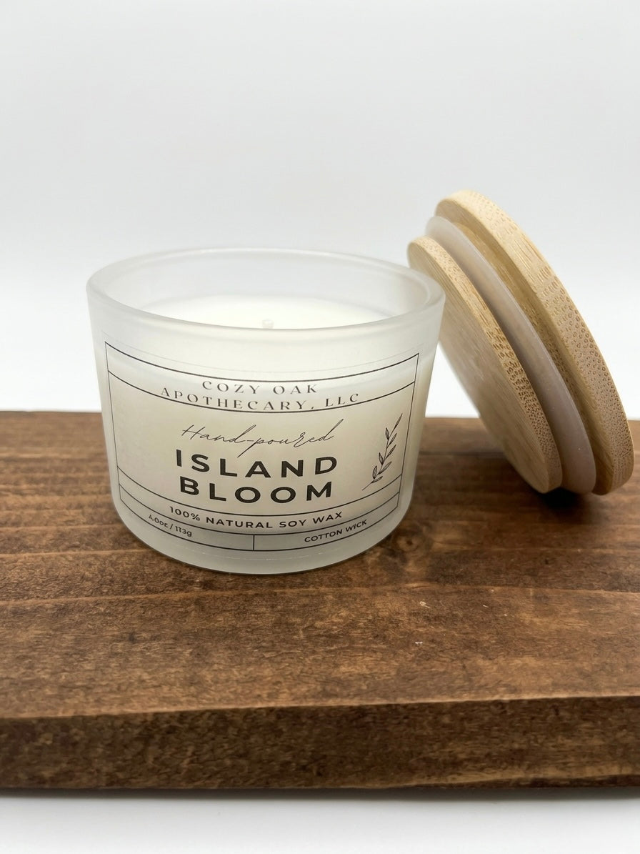 Island Bloom Candle